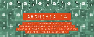 Archivia 14 - Online Archive für kulturelle Vielfalt in Europa